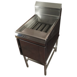 Freidora de acero inoxidable